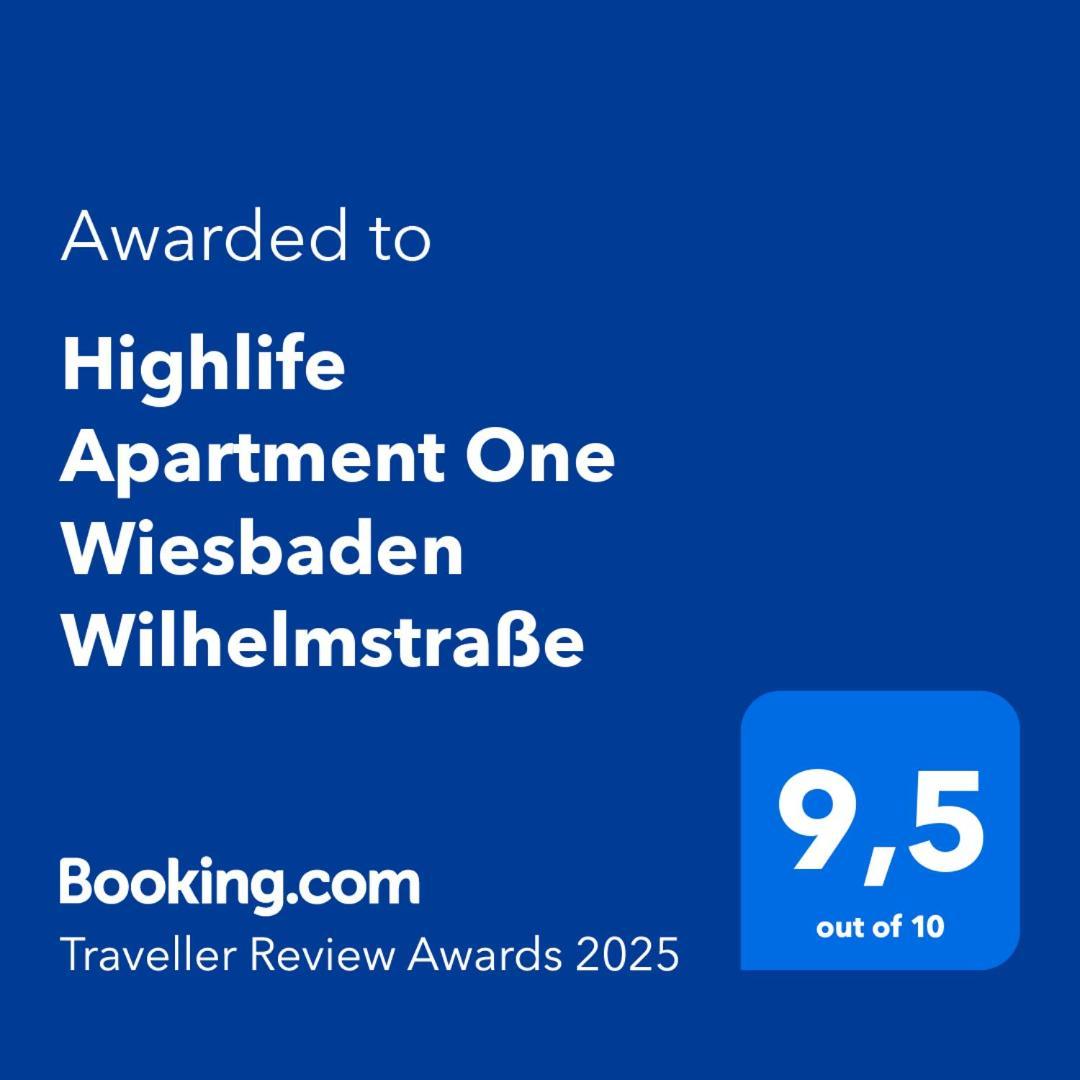 Highlife Apartment One Wiesbaden Wilhelmstrasse Extérieur photo
